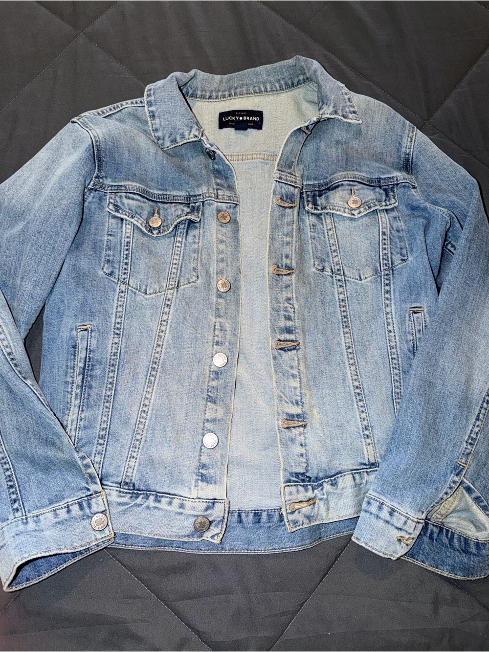Lucky Brand Light Blue Denim Jacket